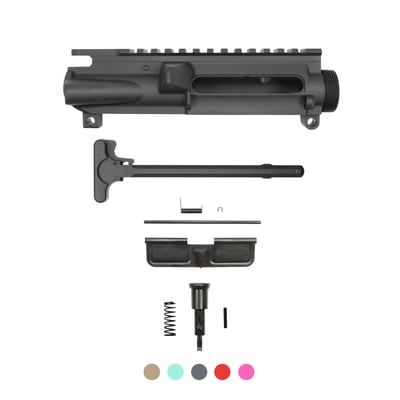 AR-15 Upper Receiver, Charging Handle, Dust Cover and Forward Assist [Cerakote Color Option] - $99.99  (Free Shipping)
