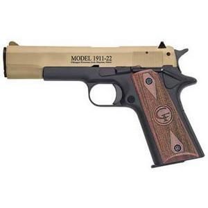 Chiappa Firearms 1911-22 .22 Long Rifle 5" 11Rds Wood Grips Tan and Black Finish - $225.43 (Free S/H on Firearms)