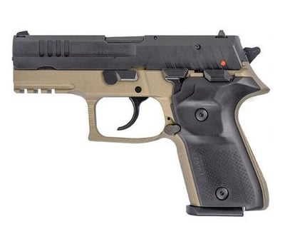 Rex Zero 1 Compact Flat Dark Earth / Black 9mm 3.85-inch 15Rds Single/Double - $590.99 (Grab a quote) ($9.99 S/H on Firearms / $12.99 Flat Rate S/H on ammo)