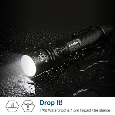 Zanflare F2S Cree XP-G2 Water Resistant Compact Portable LEDTactical Flashlight - $8.99 after code "ghfhgfhf"