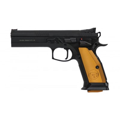 CZ 75 Tactical Sport Orange / Black 9mm 5.4-inch 20Rd - $1799.99.00 ($9.99 S/H on Firearms / $12.99 Flat Rate S/H on ammo)