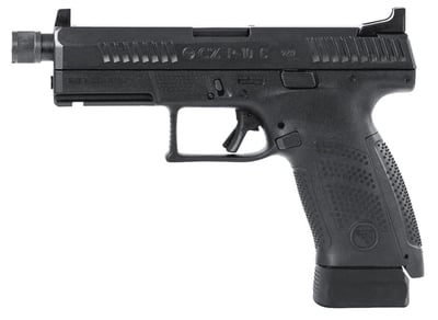 CZ P-10 C Suppressor Ready 9mm 17rd 1/2x28 Blk - $572.99 (Free S/H on Firearms)