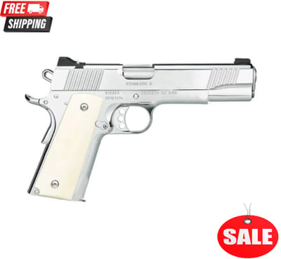 Kimber Stainless II High Polished .38 Super Semi Auto 1911 Style - $998.99