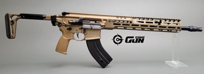 LIKE NEW Sig Sauer MCX Spear LT Coyote Tan 7.62X39 16" Barrel 28-Rounds +Folding Stock - $2289 + $16.95 Shipping