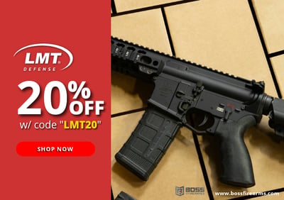 Take 20% OFF LMT Defense Rifles, Parts, & More w/ code "LMT20" 