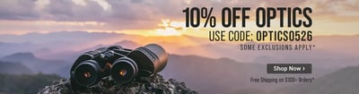Get 10% Off Qualifying Optics with coupon code "OPTICS0526" @ MidwayUSA