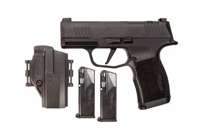 Sig Sauer P365X 9mm 3.1″ TacPac Pistol w/ Holster & 3 12RD Mags - $559.95 (Free S/H over $175)