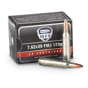 MFS 2000 7.62x39 mm 123-gr. FMJ 500 Rds - $151.99 (Buyer’s Club price shown - all club orders over $49 ship FREE)