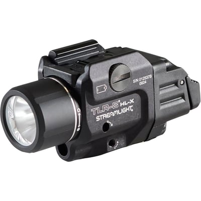 STREAMLIGHT - TLR-8 HL-X Rail Mount Tactical Light W/Red Laser Black - $219.99