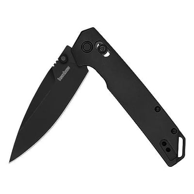 Kershaw Black Iridium Folding Pocket Knife, Sleek 3.4 inch D2 Steel Blade, DuraLock Locking Mechanism, Aluminum Handle, Designed in the USA - $52.07 + FREE Shipping