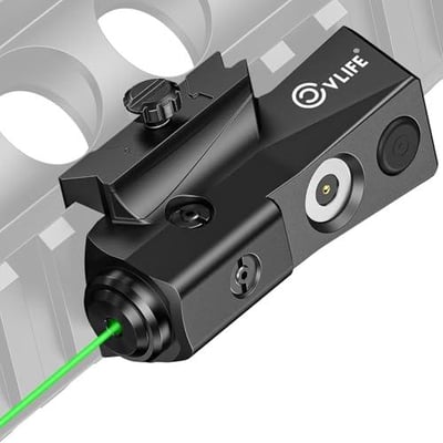 40% off CVLIFE Green Laser Sight Compatible with Picatinny Rail, Laser Sight with Magnetic Rechargeable w/code TMGJKFRF + FREE Shipping