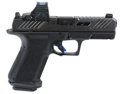 Shadow Systems MR920 Elite 9mm Black Pistol, Black Barrel, W/ Blacked Out Holosun 507C X2 - LE Only - $1034.99