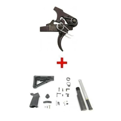 Geissele Super Semi-automatic Enhanced (SSA-E) Trigger & PSA Ar15 MOE Lower Build Kit - Without FCG - $299.99