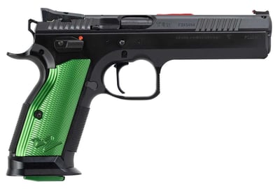 CZ TS2 9mm Pistol 5.23" 20rd, Racing Green - $1499.99