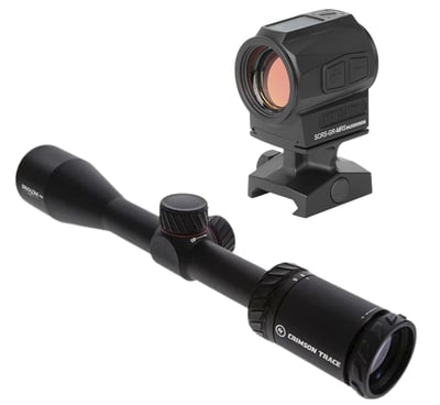 Holosun SCRS Solar Charging Rifle Sight GR MRS Green Multi-Reticle Sight Black w/ Crimson Trace 3-9 RifleScope - $299.99 + Free Shipping