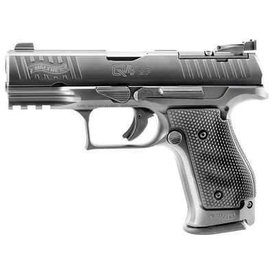 WALTHER ARMS Q4 Steel Frame 9mm 4" 15rd Optic Ready Pistol - Black - $1178.26 (Free S/H on Firearms)