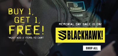 Blackhawk Memorial Day Sale - Buy One, Get One FREE @ Bereli (Free S/H)