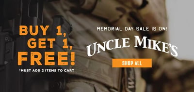 Uncle Mike's Memorial Day Sale - Buy One, Get One FREE @ Bereli (Free S/H)