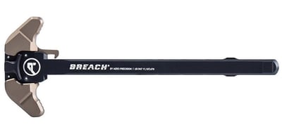 Aero Precision AR-10 Breach Ambi Charging Handle w/ Large Lever - Black/Kodiak Brown - $39.95 