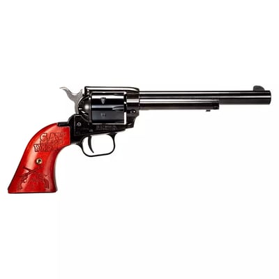 Heritage Rough Rider .22 LR Wood Engraved Revolver - $99.99 w/Free store pickup (possoble $94.99 when paying with Academy Credit Card) (Free S/H over $25, $8 Flat Rate on Ammo or Free store pickup)