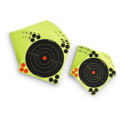 8" Reactive Paper Targets, 50 Pack - $12.99 (Buyer’s Club price shown - all club orders over $49 ship FREE)