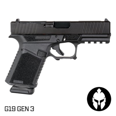 Backorder - Davidson Defense Paladin Nitride Barrel G19 Gen 1-3 Compatible 9MM Black RMR Complete Handgun - $249.99 + FREE Shipping 