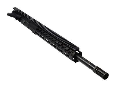Barreled 16" 5.56 Upper Receiver A2 12" M-LOK HG Black Anodized - $140.95 