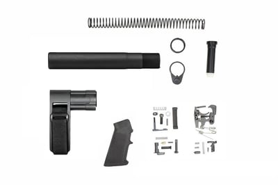 Zaviar AR15 Lower Parts Kit With SB Mini - $149.99 
