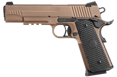 Sig Sauer 1911R ENHANCED SCPN 45ACP FDE - $1129.99 ($9.99 S/H on Firearms / $12.99 Flat Rate S/H on ammo)