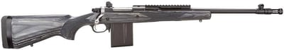 Ruger 6803 Scout 308 Win 16.10" 10+1 Black Laminate Matte Black - $973.99 