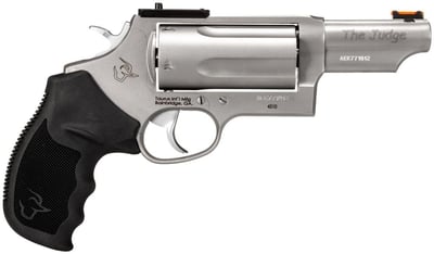Taurus Judge T.O.R.O Magnum .45 Colt / .410 Gauge 3" 5rd Revolver, Stainless - $369.99 