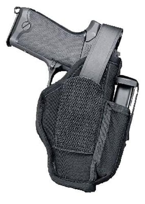 Uncle Mike's Size 15 Ambidextrous Hand Sidekick Hip Holster w/ Mag Pouch, Textured Black - $2.99