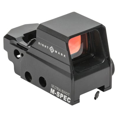Sightmark Ultra Shot M-Spec 1x33mm x 24mm Reflex FMS Illuminated Red Dot Sight - $119.99 