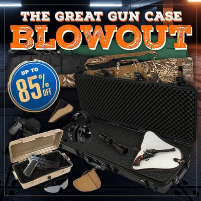 The Great Gun Case Blowout - from $6.97 (Free S/H over $25)