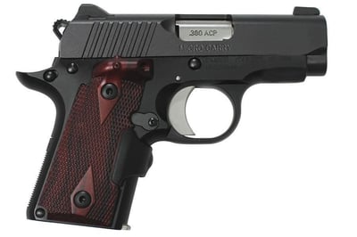 Kimber Micro Carry 380 ACP 2.75" CrimsonTrace Grips Matte Black 6 Rd - $779.99 (Free S/H over $50)