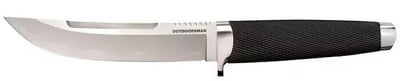 Cold Steel Outdoorsman Fixed Blade Knife 6" Drop Point San Mai VG-10 Satin Blade Kray-Ex Handle Black - $98.63 (Free Shipping on $100+ Orders)