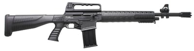 Iver Johnson Stryker AR-15 Shotgun 12GA. 3" 20" Barrel AR-STYLE 5-SHOT Black SYN - $285.45