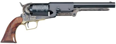 Uberti 1847 Walker Black Powder Revolver 44 Caliber 9" Blued Barrel Blued Frame Walnut Grip - $415.99 (Free Shipping on $100+ Orders)