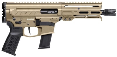 CMMG Dissent MkG .45 ACP AR-Style Pistol 6.5" Tan - $1699.68  ($10 S/H on Firearms)