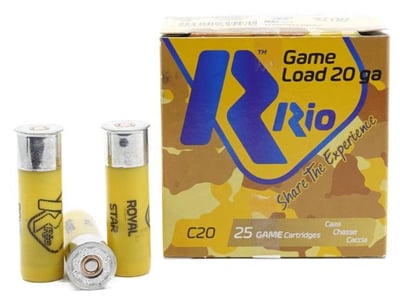 Rio Royal Star 20 Gauge Slug 7/8 oz. 2-3/4'' 1360 FPS 250 Rnds - $196.99