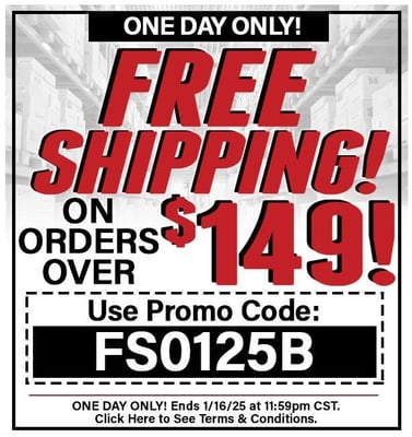 Free Shipping over $149 with coupon code "FS0125B" @ Midsouth Shooters Supply