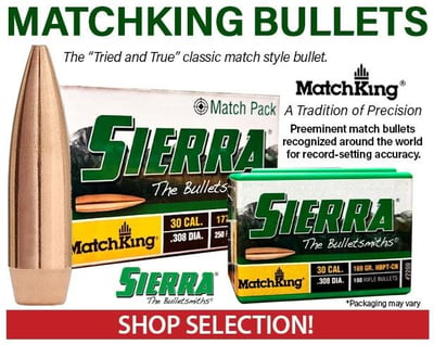 Shop Sierra Matchking Bullets @ Midsouth Shooters Supply 
