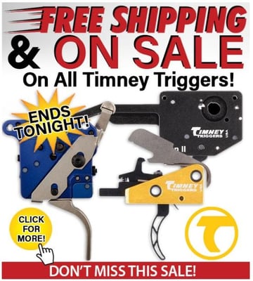 SALE on All Timney Triggers + Free Shipping @ Midsouth Shooters Supply