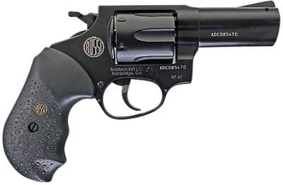 ROSSI RP63 357 Mag / 38 Special 3" 6rd Revolver Black + Rubber Grips - $356.96 (FREE Shipping on Firearms)