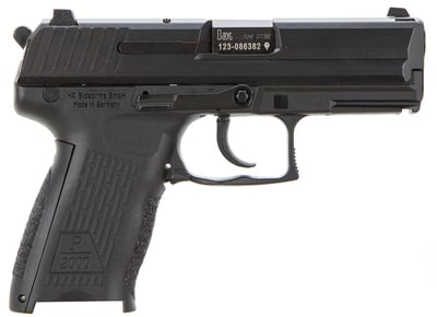 HK P2000 (V3) DA/SA, rear decocking button, two 12rd magazines - $662.99 