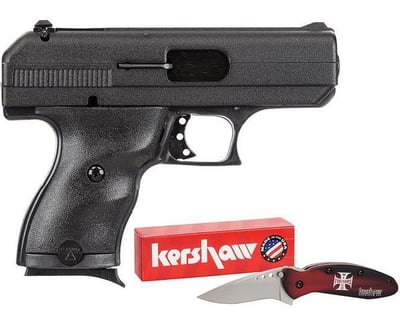 HI-POINT C-9 9mm 3.5" 8rd Pistol w/ Hard Case & Kershaw Knife Black - $155 (Add To Cart) 
