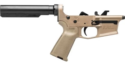 Aero Precision EPC-9 Complete Lower Receiver with Magpul Grip - No Stock - Cerakote FDE - APAR620553 - $319.99 