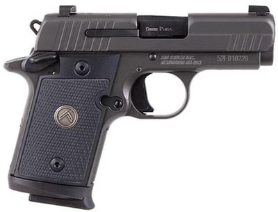 Sig Sauer P938 Legion 9mm Luger Pistol 3" Barrel 7+1 Round Legion Gray Slide Black Grip Legion Gray Frame - Open Box - $669.37 (Free Shipping on $100+ Orders)