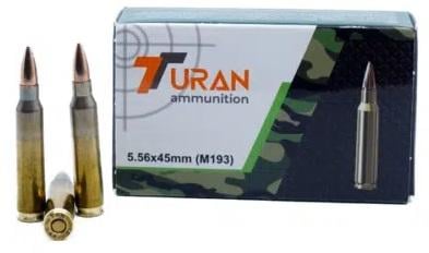 Turan M193 5.56x45mm 55 Grain FMJ 1020 Rnds - $479.99 