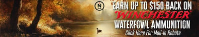 Get Up To $150 Back on Eligible Winchester Waterfowl Ammunition @ Natchez Shooting & Outdoors 